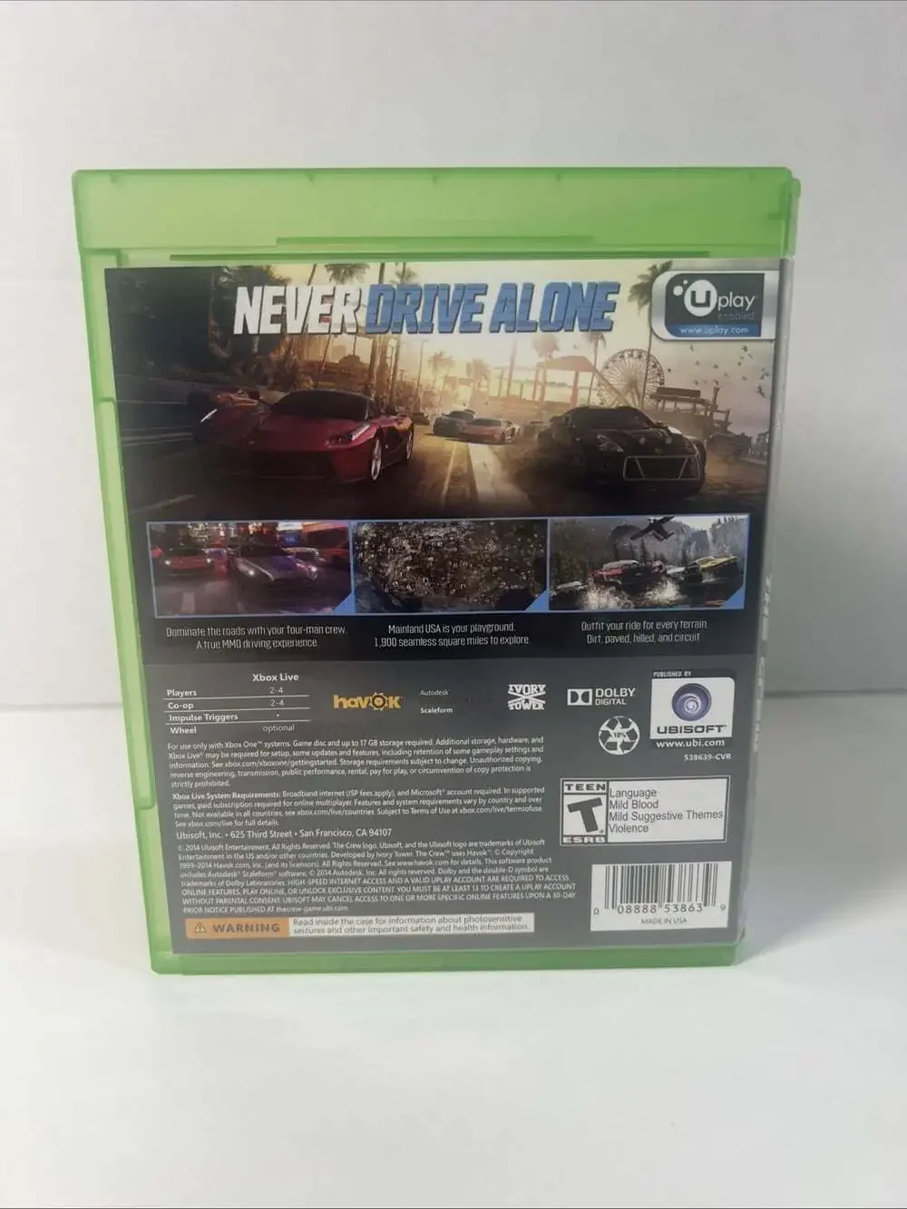 The Crew (Microsoft Xbox One, 2014)
